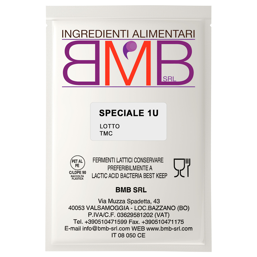 Закваска для молодых сыров BMB SPECIALE 1U (на 100-200 литров молока) Закваска для молодых сыров BMB SPECIALE 1U (на 100-200 литров молока)