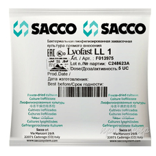 Вспомогательная закваска Sacco Lyofast LL 1 (5D)