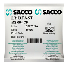 Мезофильно-термофильная закваска Sacco MS 062/064/66CP 10D